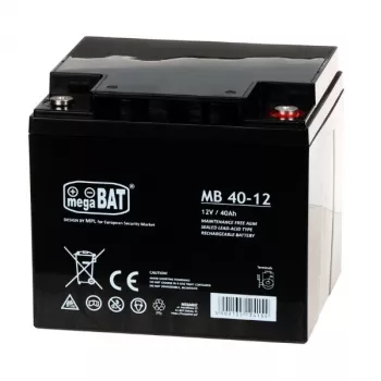 BATTERY TECH Akumulators 12V/40AH-MB megaBAT VRLA AGM