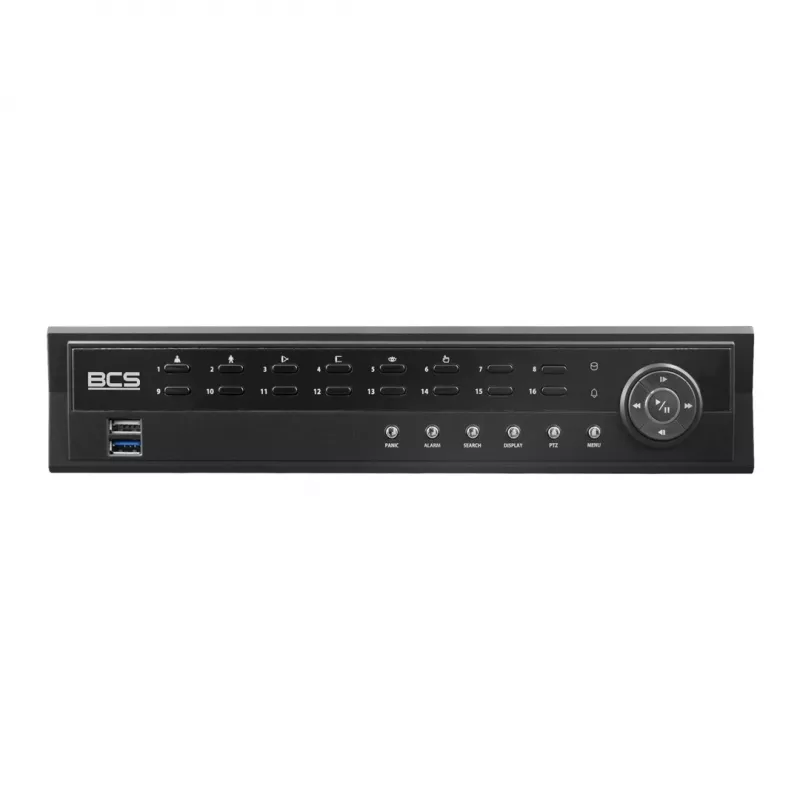 BCS 16-Channel IP NVR BCS-U-NVR1602-A-4K-8P with 6TB HDD