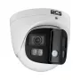 BCS 4MP IP kupola kamera ar AI perimetra aizsardzību, 2.8mm fiksēts objektīvs, PoE, IP67, IK10, balta
