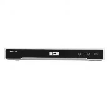 BCS 8-kanālu IP NVR ierakstītājs BCS-V-NVR0802-A-8K-8P