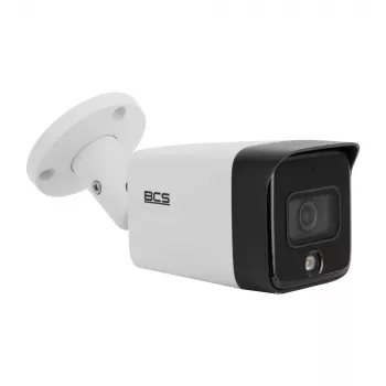 BCS 8MP āra bullet IP kamera ar AI analītiku, 3.6mm objektīvs, 30m IR, IP67, PoE