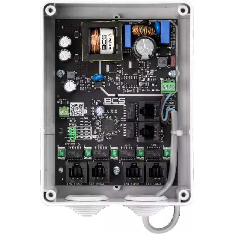 BCS IP5/E-S-II 5MP āra tīkla lode (bullet) kamera ar 30m IR, True WDR, PoE, IP67