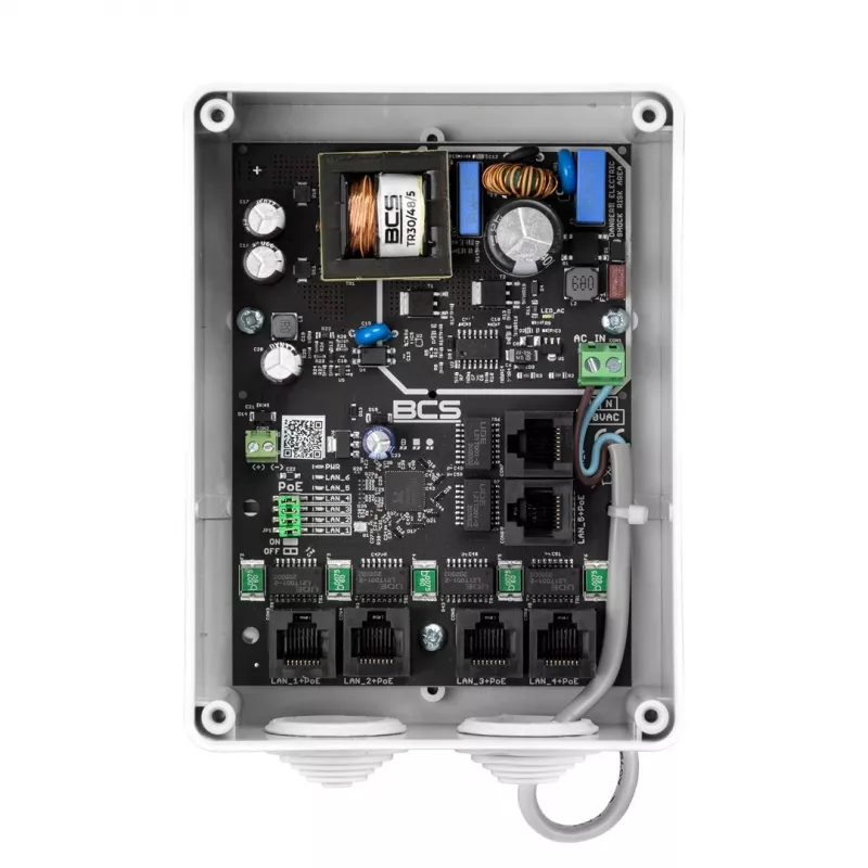 BCS IP5/E-S-II 5MP āra tīkla lode (bullet) kamera ar 30m IR, True WDR, PoE, IP67