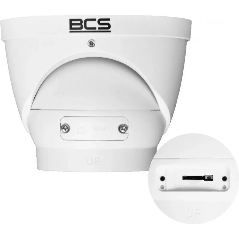 BCS L-EIP58VSR4-Ai1(2) 5MP IR Dome IP Camera ar motorizētu objektīvu, SMD Plus, perimetra aizsardzība, sejas atpazīšana, IP67, IK10, PoE