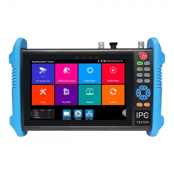 BCS-MS7.0LCD-LITE(3) 7.0 collu LCD digitālais mikroskops ar IPS displeju, 12MP, 1x-1200x palielinājums, 8 LED gaismas, uzlādējams akumulators, regulējams statīvs