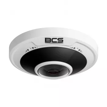 BCS-P-FIP25FWR1 5MP IP Fisheye kamera ar IR nakts redzamību, PoE, IP67, IK10