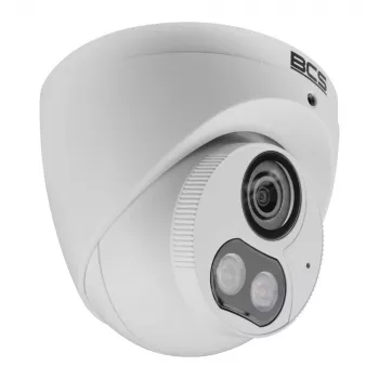 BCS Point 8MP āra kupola IP kamera ar AI analītiku, 3.6mm objektīvs, IR 30m, PoE BCS-P-EIP18FSR3L3-AI1(2)