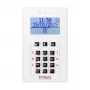 BCS PULSON LCD/C WH modinātājpulkstenis ar LCD displeju, balts