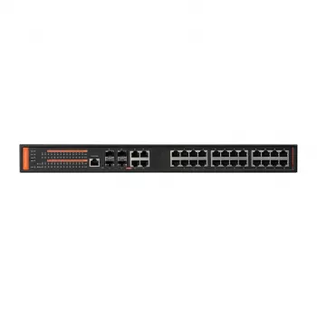 BCS SP24G04G-4SFP-M Managed Layer 2 Gigabit Ethernet Switch ar 24x RJ45 un 4x SFP portiem
