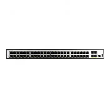 BCS SP48G-4SFP-M 48-Port Gigabit L2+ Managed Switch ar 4 SFP augšsaitēm