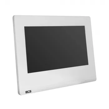 BCS Wideomonitor BCS-P-MON7100W 7 collu TFT LCD kapacitatīvs skārienekrāns IP domofona monitors balts