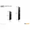 be quiet! Light Loop IO LCD 360 mm balts All-in-One šķidruma CPU dzesētājs Intel/AMD