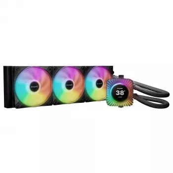 be quiet! Light Loop IO LCD 360mm Viss-vienā šķidruma CPU dzesētājs, Melns