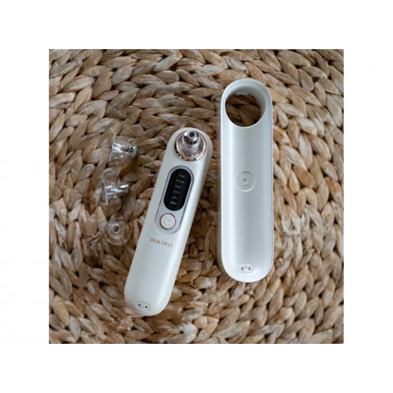 Beautifly Derma Glow PRO Microdermabrāzija un Melno Punktu Noņēmējs