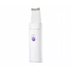 Beautifly Peeling Scrub Mini - Ultrasoniska kavitācijas sejas ierīce ar EMS mikrostrāvu, balta ar rožu zeltu