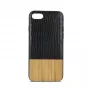 Beeyo Apple iPhone 7 Plus / 8 Plus Wooden Case - Dabīgā koka aizmugures vāciņš ar TPU rāmi