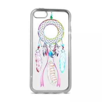 Beeyo Dreamcatcher TPU Maciņš Huawei P8 Lite 2017 / P9 Lite 2017 - Sudraba
