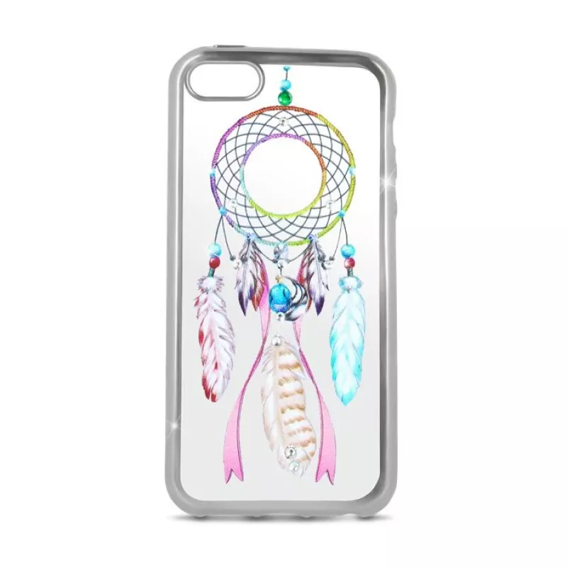 Beeyo Dreamcatcher TPU Maciņš Huawei P8 Lite 2017 / P9 Lite 2017 - Sudraba