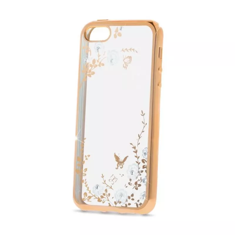 Beeyo LG X Power Secret Garden TPU aizmugurējais vāciņš Zelts
