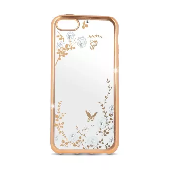 Beeyo LG X Power Secret Garden TPU aizmugurējais vāciņš Zelts