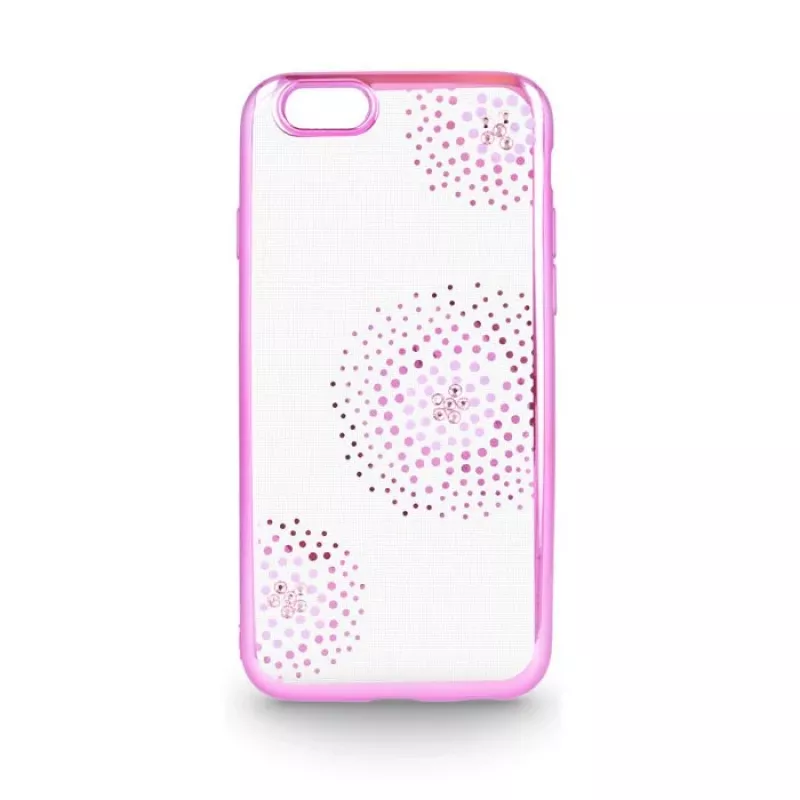 Beeyo Sony Xperia E5 Flower Dots TPU Case Pink