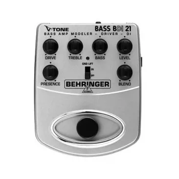 Behringer BDI21 Basa pastiprinātāja modelētājs un DI kaste