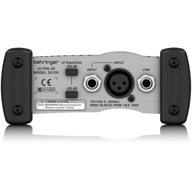 Behringer DI100 Ultra-DI Aktīvā tiešā ievada kaste