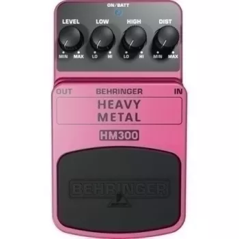 Behringer HM300 Heavy Metal Distortion efekta pedālis elektriskajai ģitārai