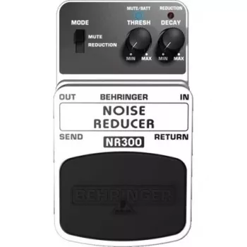 Behringer NR300 trokšņu vārtu efekta pedālis ar Send/Return cilpu ģitārai, basam, taustiņinstrumentiem un vokālam