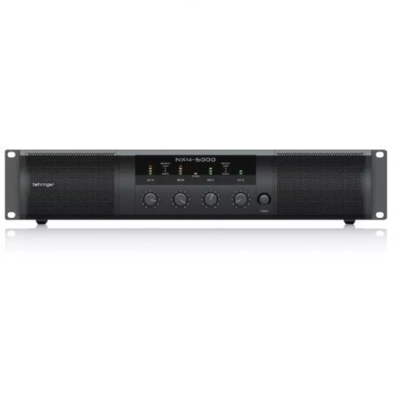 Behringer NX4-6000 4-Kanālu Jaudas Pastiprinātājs ar DSP
