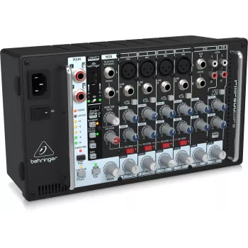 Behringer PMP500MP3 500W 8-Kanālu Pastiprināts Mikseris ar MP3 Atskaņotāju un KLARK TEKNIK FX
