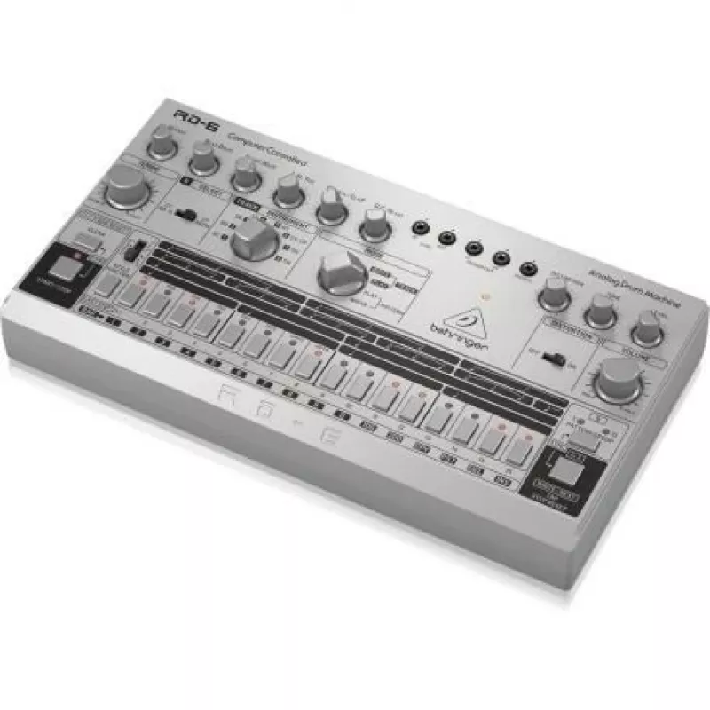 Behringer RD-6-SR analogā bungu mašīna - sudraba