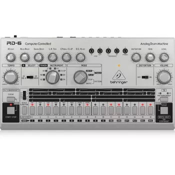 Behringer RD-6-SR analogā bungu mašīna - sudraba