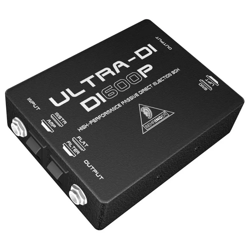 Behringer ULTRA-DI DI600P pasīvā DI kaste ar skaļruņa emulāciju