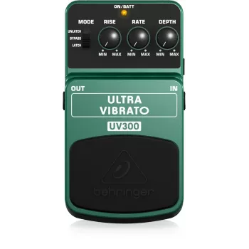Behringer UV300 Ultra Vibrato efektu pedālis zaļš/melns