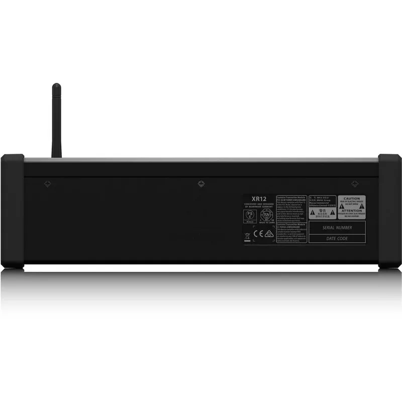 Behringer XR12 Audio Mixer 12 Channels Black