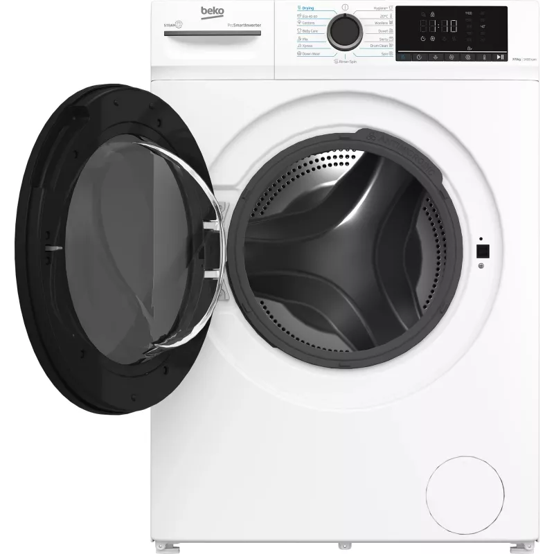 BEKO BMM5DFO5741W Veļas mazgājamā mašīna ar žāvētāju, 7 kg mazgāšana / 5 kg žāvēšana, 1400 apgr./min, energoklase D, balta