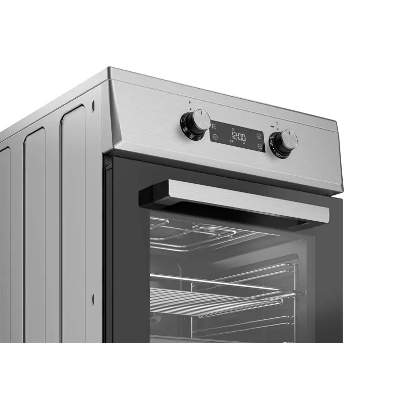 BEKO FSM59300XDS Brīvi stāvoša indukcijas plīts ar elektrisko cepeškrāsni, nerūsējošais tērauds