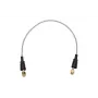 Belden RP-SMA/RP-SMA 50cm RF100LL koaksiālais pigtail kabelis, 50 omi, melns