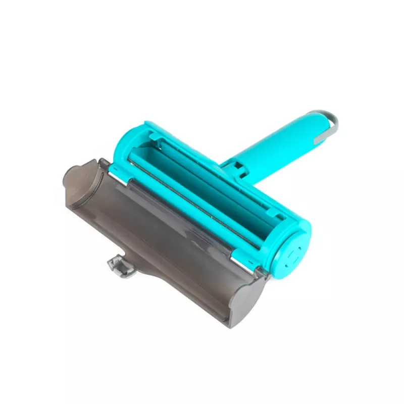 Beldray LA00000016TQEU7 Lint Roller Brush - Atkārtoti lietojama pašattīroša abpusēja auduma birste apģērbam, polsterējumam, mājdzīvnieku matiem - Pelēka/Balta