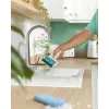 Beldray LA00000018UFFEU7 Anti-bac Gel Lint Roller Set - Atkārtoti lietojams silikona želejas lintu noņēmējs apģērbam, mīkstajām mēbelēm un mājdzīvnieku matiem - Zils/Pelēks