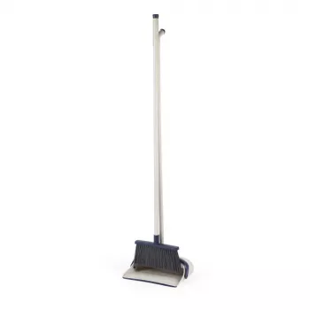 Beldray LA00000165EU7 Long Handled Dustpan & Broom Set - Black/Grey