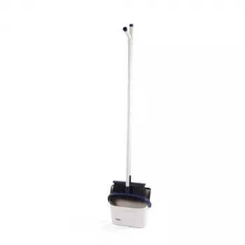 Beldray LA00000165EU7 Long Handled Dustpan & Broom Set - Black/Grey