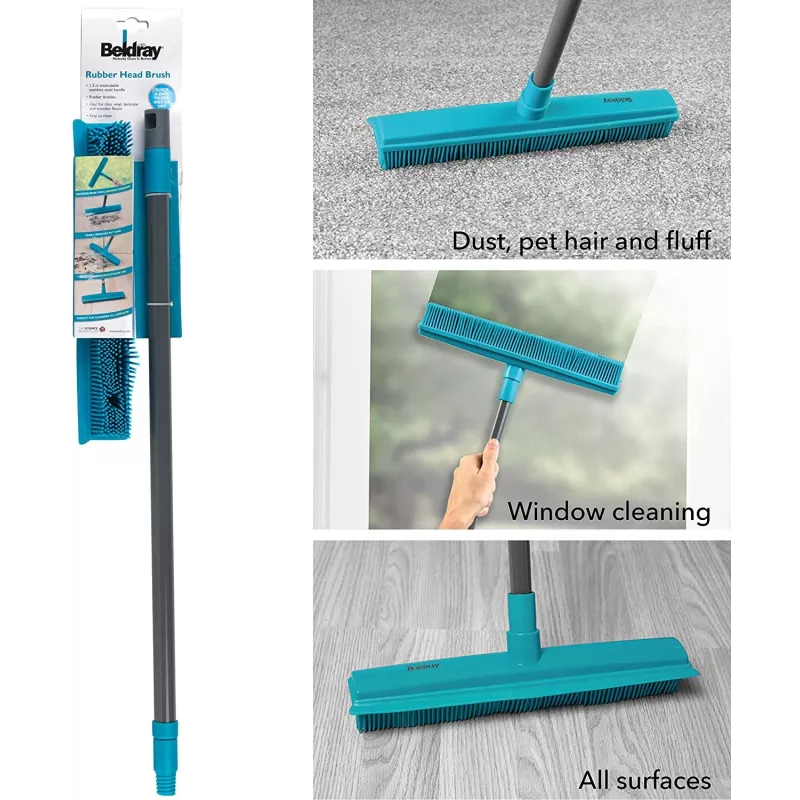 Beldray LA024350TQFEU7 Pet Plus+ Gumijas galvas slota