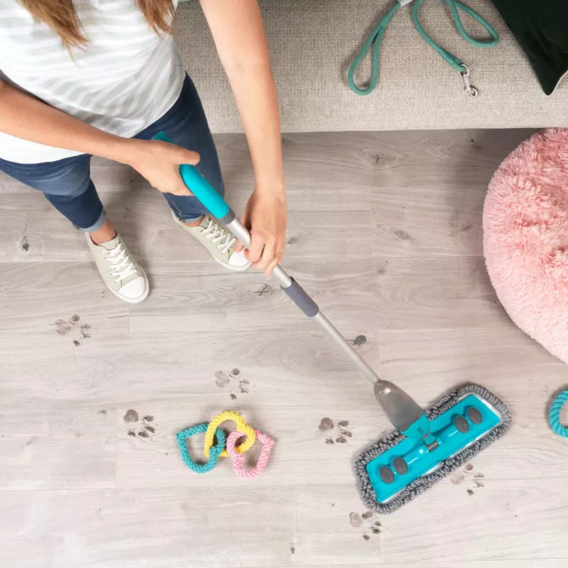 Beldray LA034245KDUFFEU7 Antibac Pet Plus+ 2-in-1 Spray Mop - Pelēks/Zils