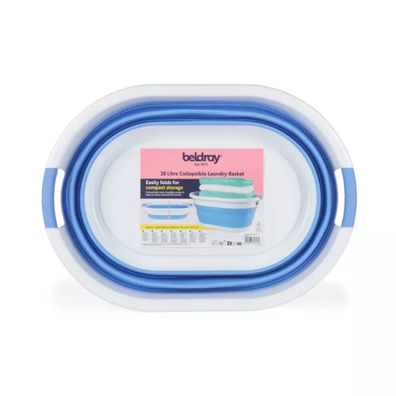 Beldray LA034816CRNFPEU7 Salokāms veļas grozs 28L Pelēks