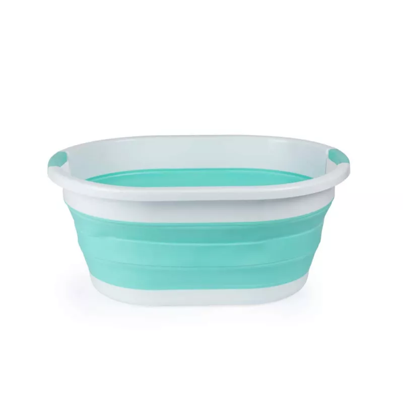 Beldray LA034816MNTFPEU7 Salokāms veļas grozs 28L Balts/Mētra