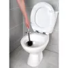 Beldray LA036034SSPEU7 Anti-bac Elastīga galvas tualetes birste, sudraba
