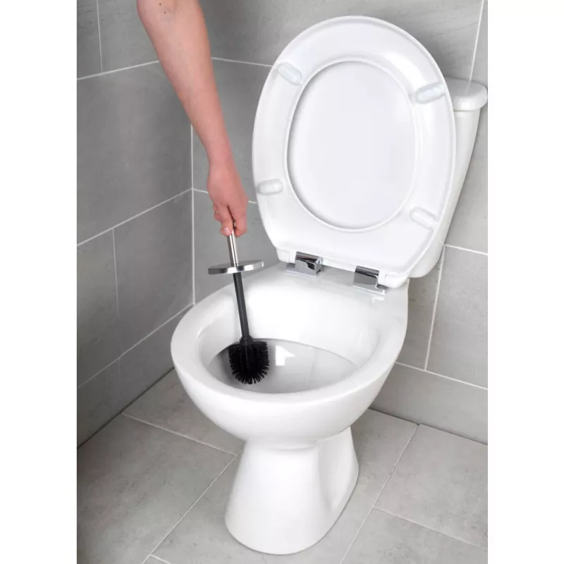 Beldray LA036034SSPEU7 Anti-bac Elastīga galvas tualetes birste, sudraba