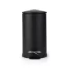 Beldray LA036690BLKPEU7 Slimline D-veida pedāļa atkritumu spainis, 5 litri, melns